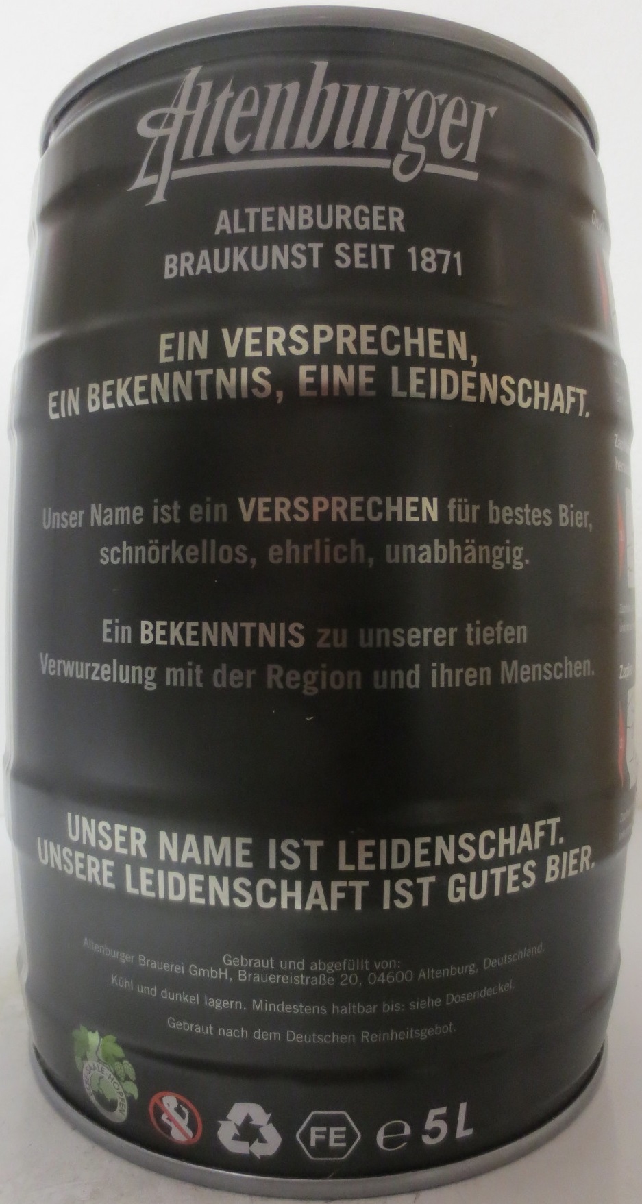ALTENBURGER Braukunst seit 1871 