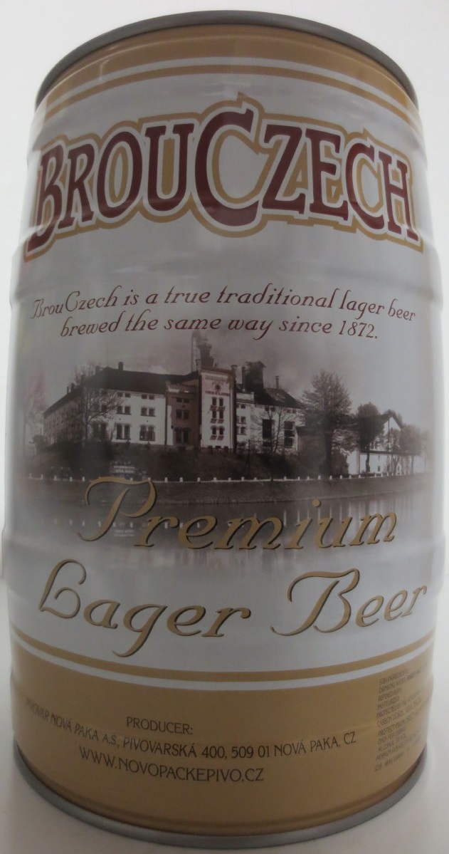 BROUCZECH Premium Lager Beer č.1