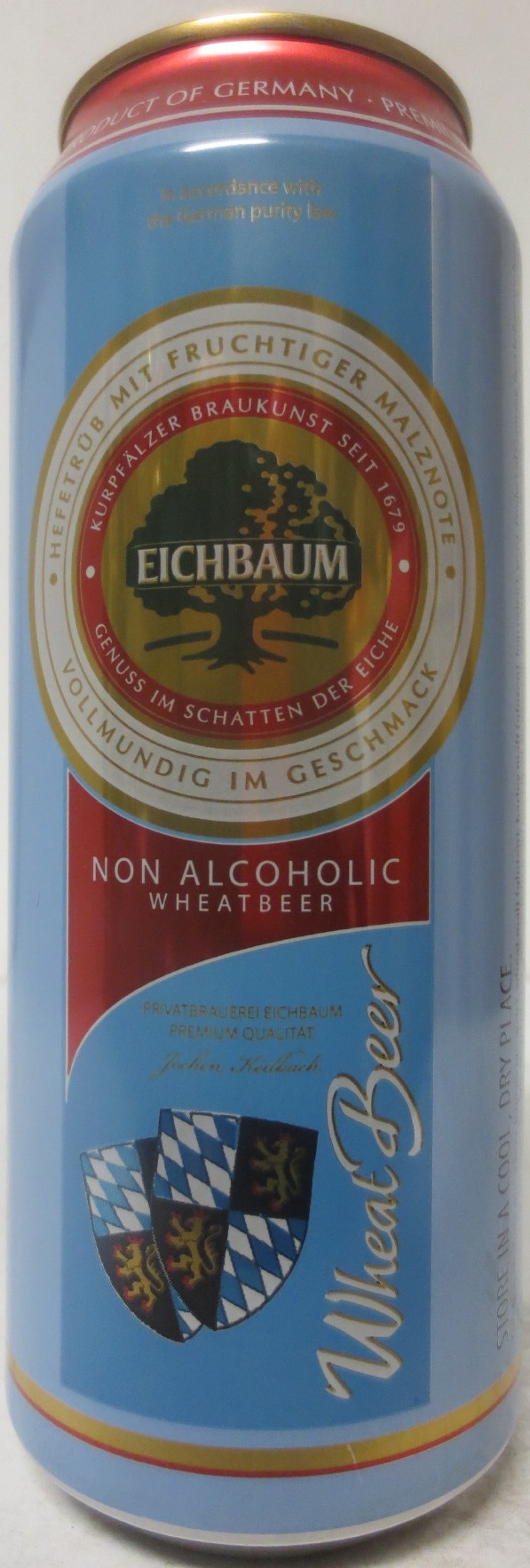 Eichbaum ALKOHOLFREI WEIZENBIER (50cl) 