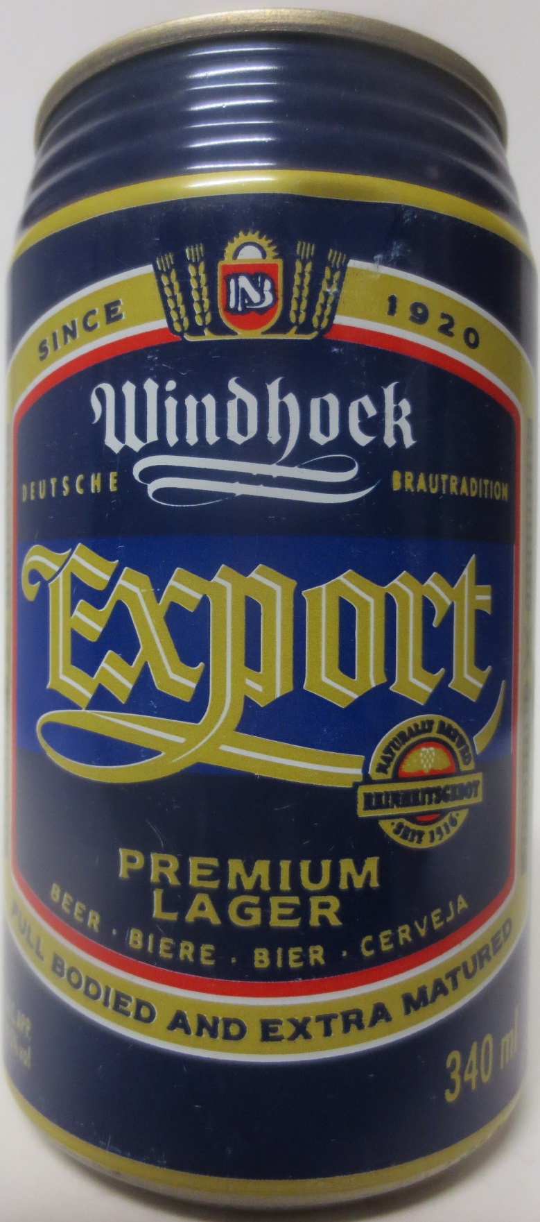 Windhoek Export PREMIUM LAGER (34cl) (B/O) 