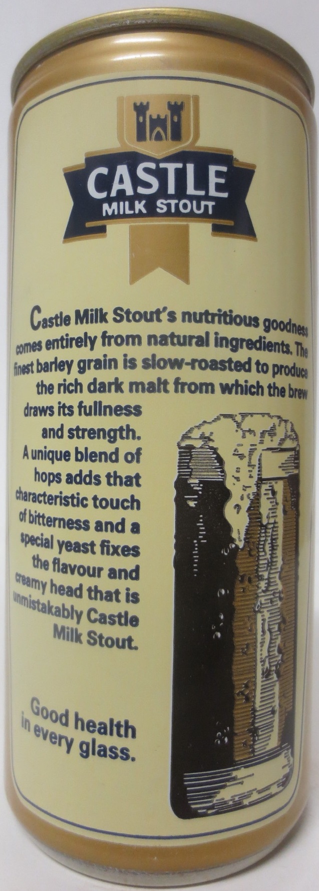 CASTLE MILK STOUT Rich, dark a strong (45cl) (T/O) Nr.1