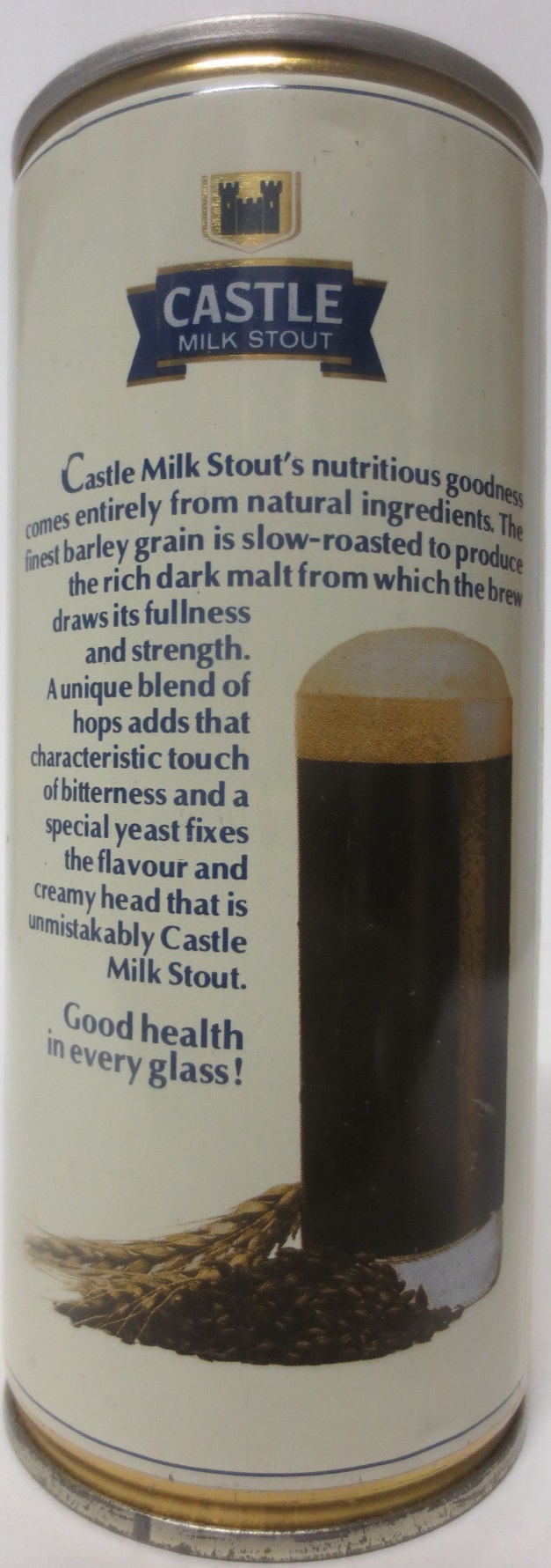 CASTLE MILK STOUT Rich, dark a strong (CS) (45cl) (B/O) Nr.1