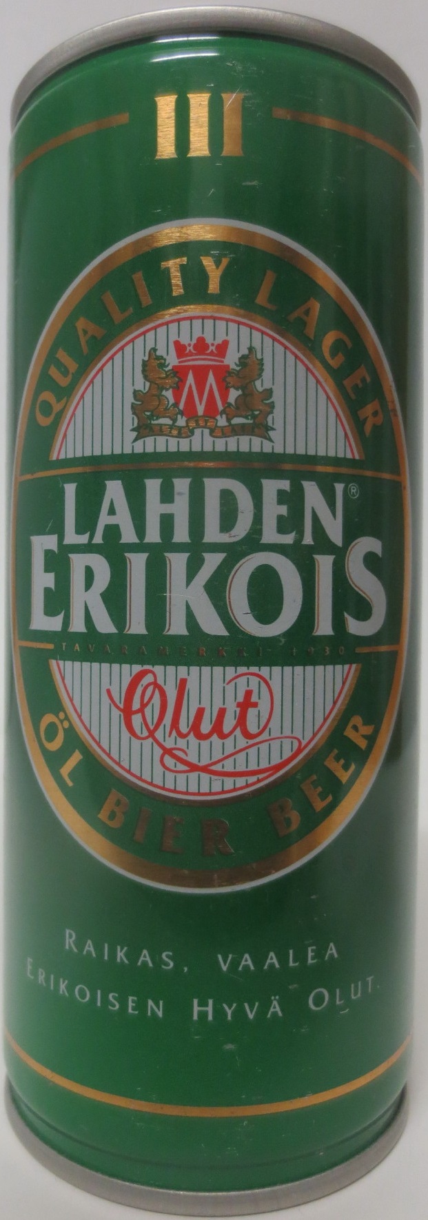 LAHDEN ERIKOIS Olut (CS) (45cl) (B/O) Nr.1