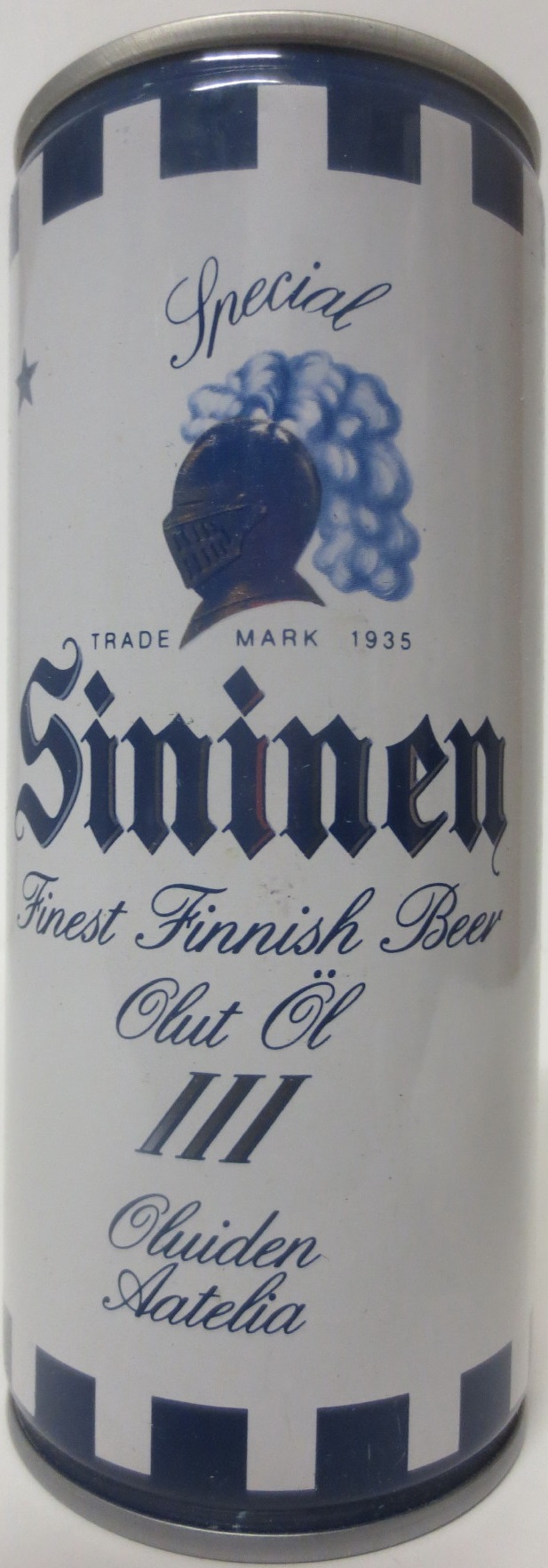 Sininen Finest Finnish Beer Olut Öl III (CS) (45cl) (T/O) Nr.1
