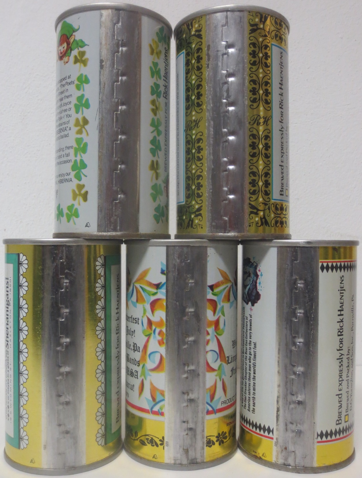 5 NICE GIRLS cans set from USA (35cl) (B/O)