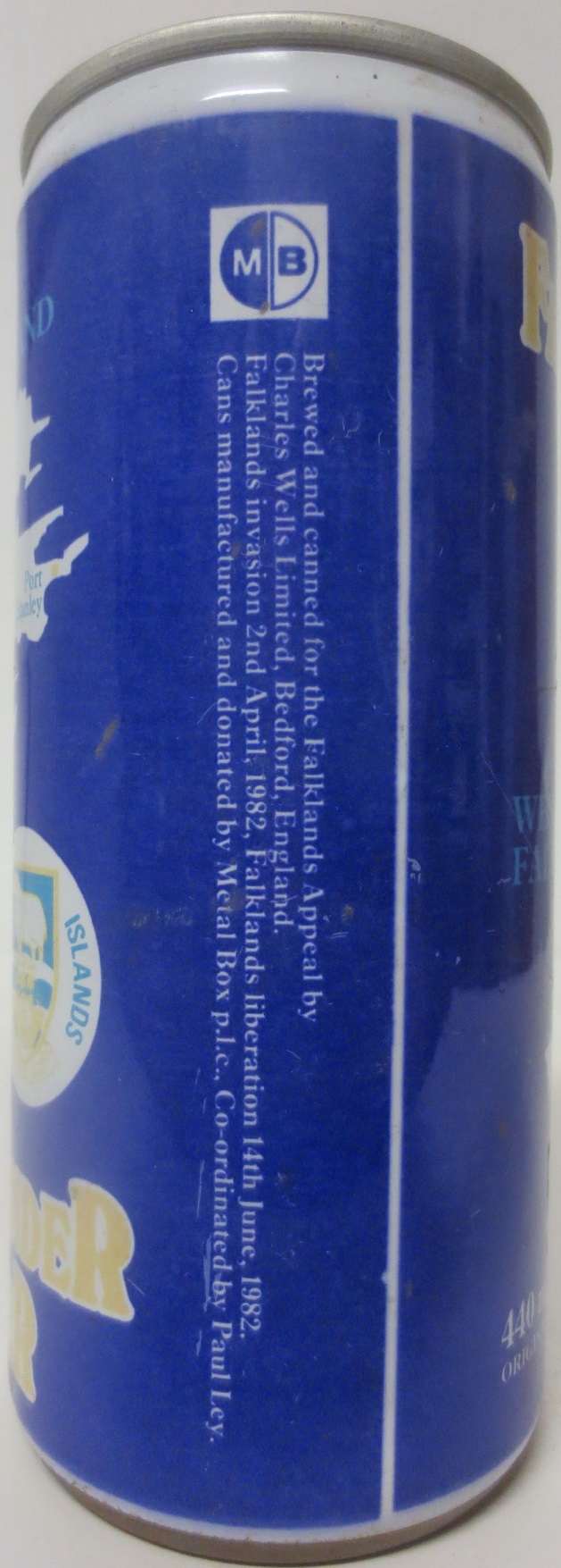 FALKLANDER LAGER (44cl) (B/O) 