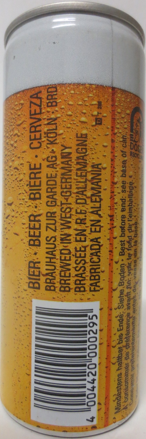 Garde Kölsch (25cl) (T/O) Nr.1