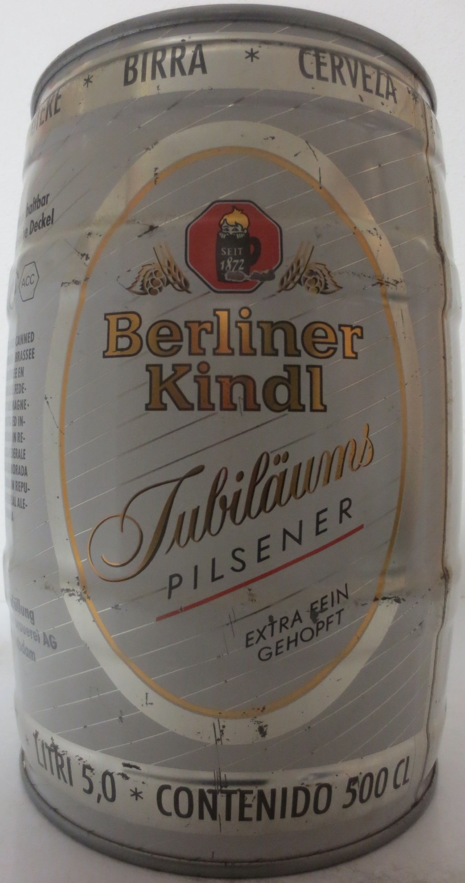 Berliner Kindl Jubiläums PILSENER EXTRA FEIN GEHOPFT Nr.2