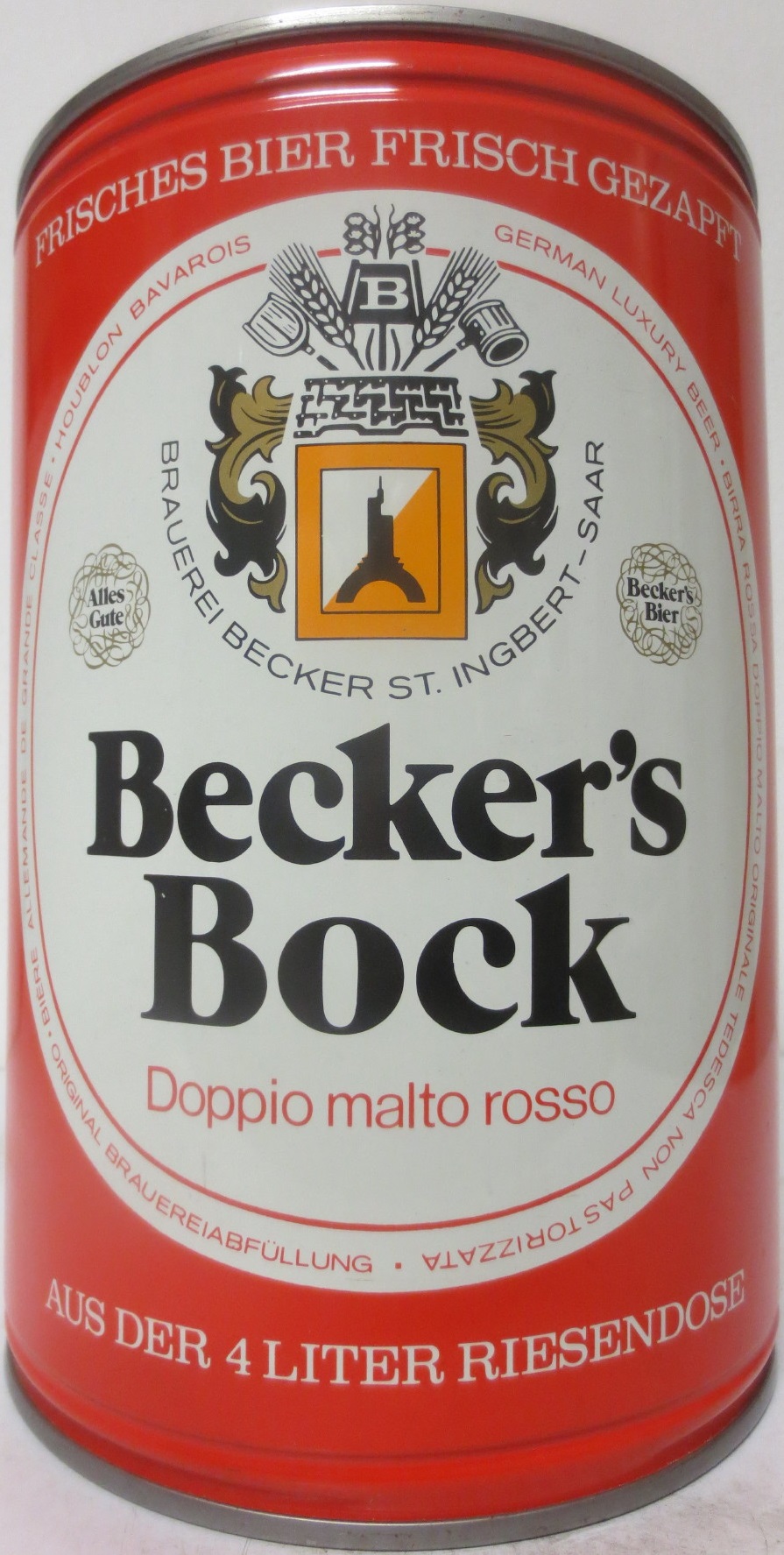 Becker´s Bock Doppio malto rosso (4L) (CS) Nr.1