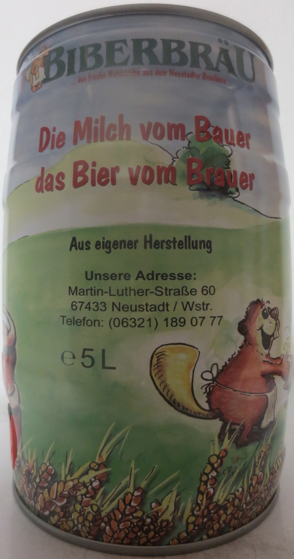 BIBERBRÄU (5L) Nr.1 (CLOSSED BREWERY)