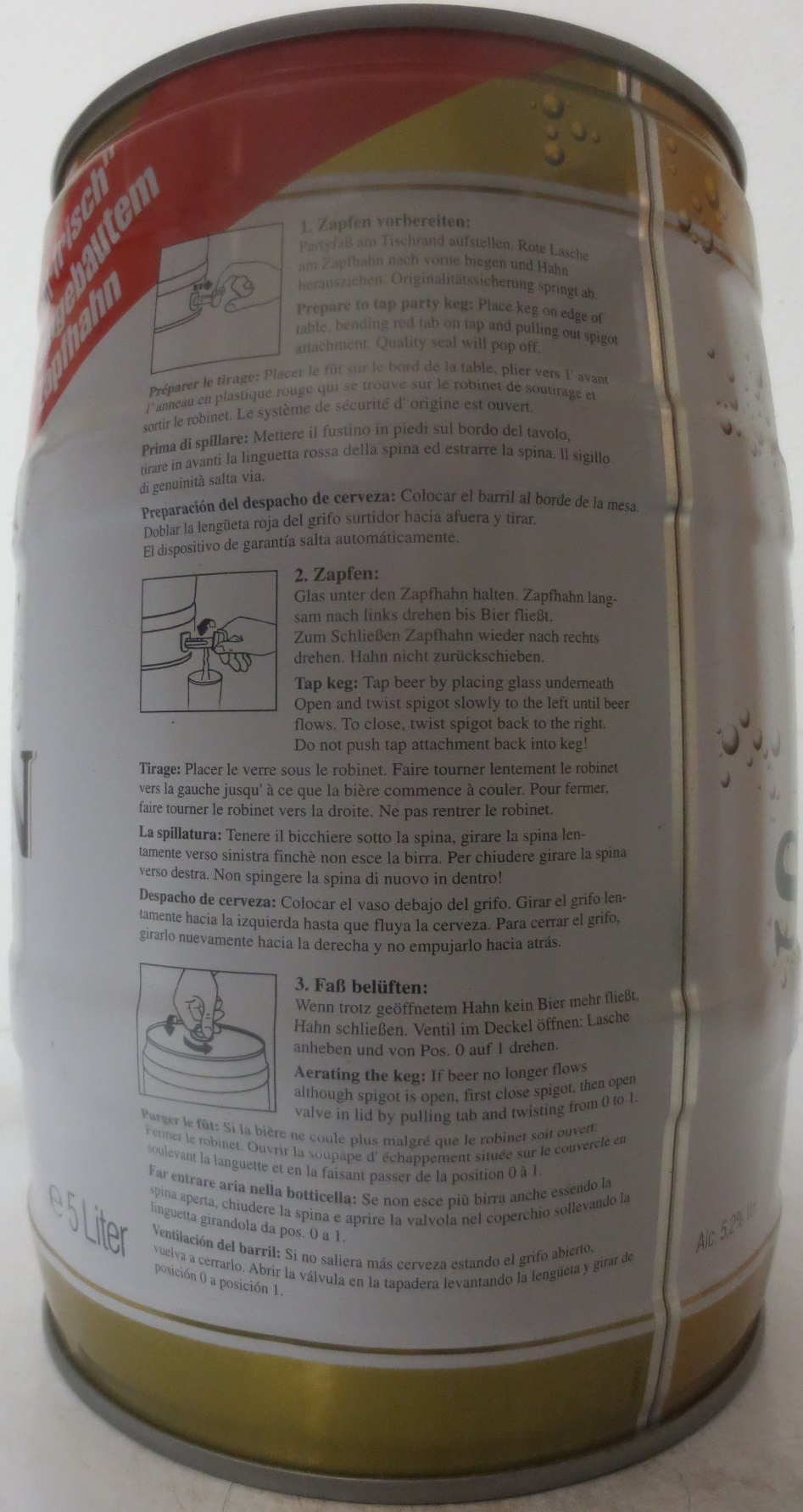 SPATEN Münchner Hell (5L) Nr.1 