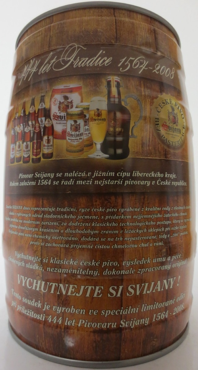 Svijany 1564-2008 444 let Tradice (5L) č.1