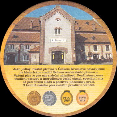 ČESKÝ Krumlov Historický pivovar 1560 (komletní série 4ks) (PTMP-K-ab)