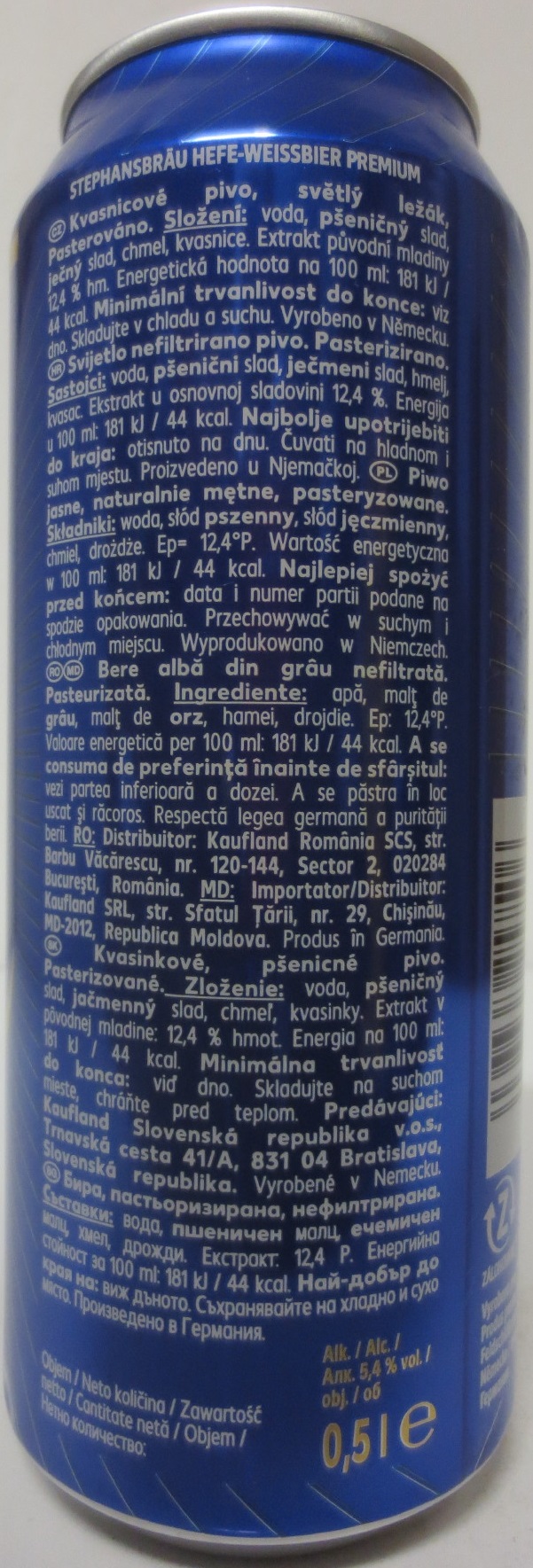 STEPHANS BRÄU Hefe-Weissbier (50cl) (B/O) Nr.1