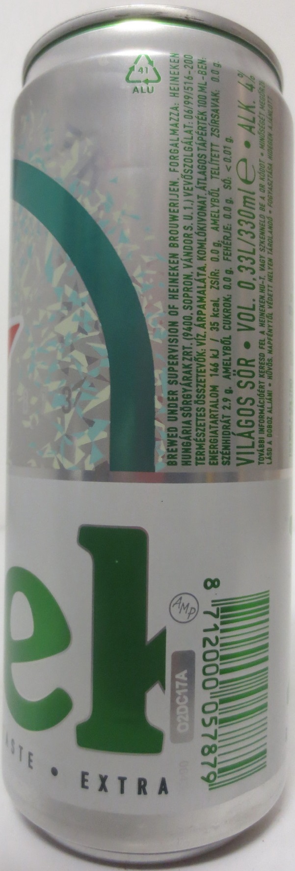 Heineken SILVER (33cl) (B/O) 