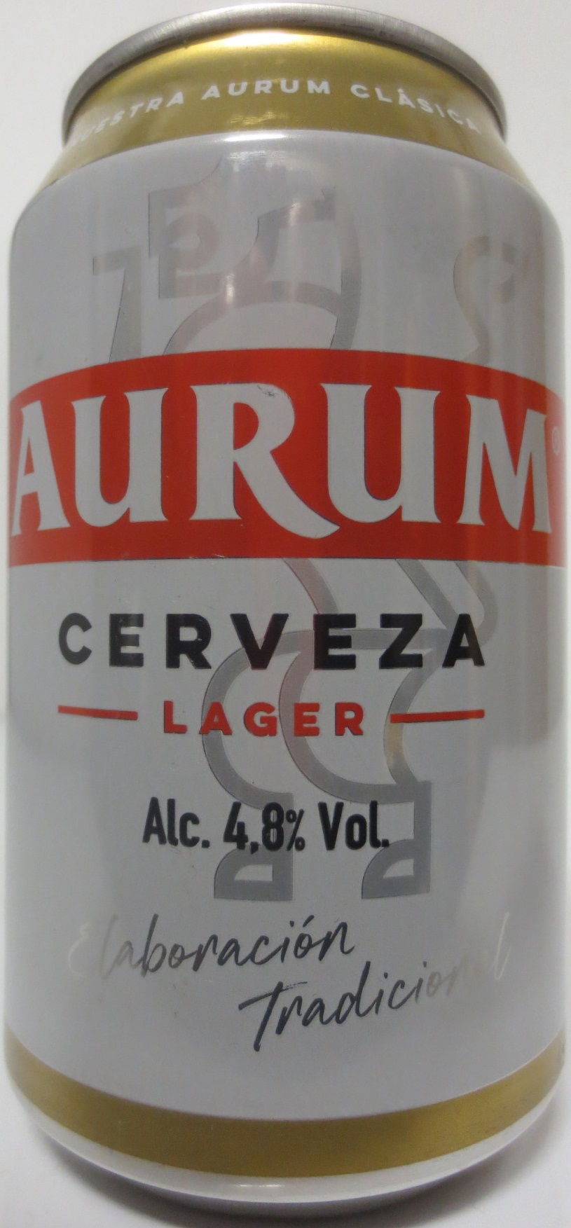 AURUM CERVEZA LAGER Alc. 4,8% Vol. (33cl) (B/O) 