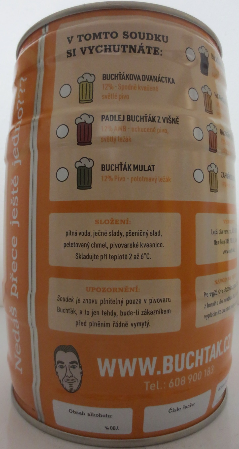 BUCHŤÁK PIVOVAR (5L) Nr.2