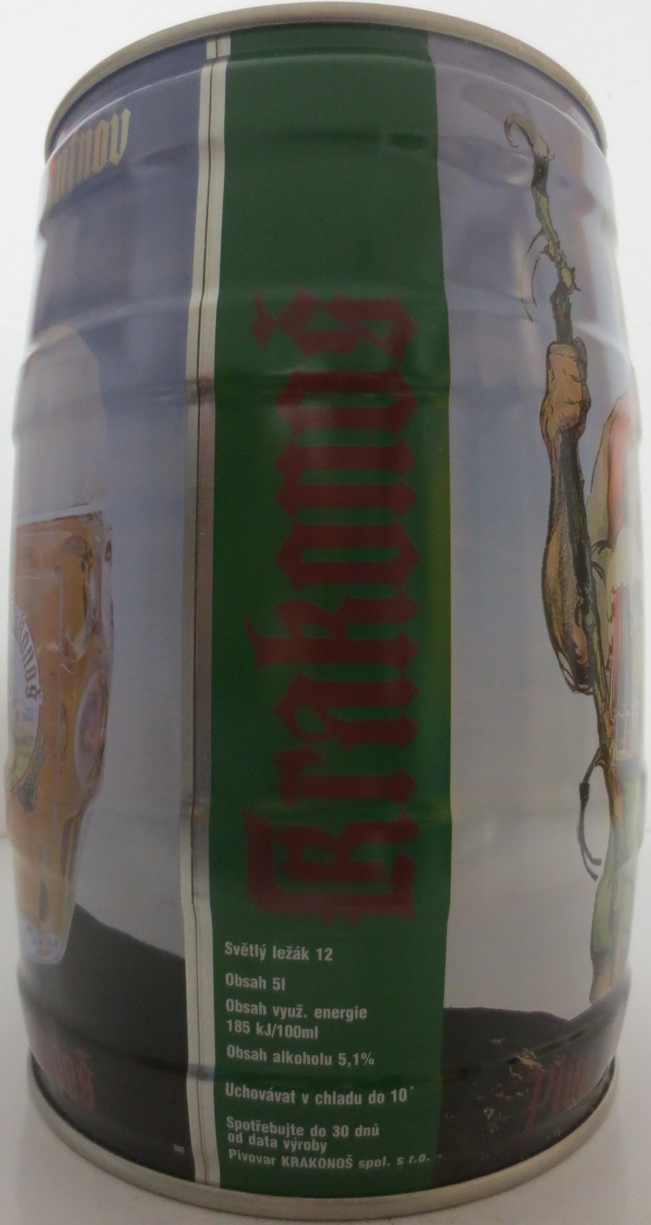 Krakonoš pivo z Krkonoš od 1582 (5L) Nr.1 