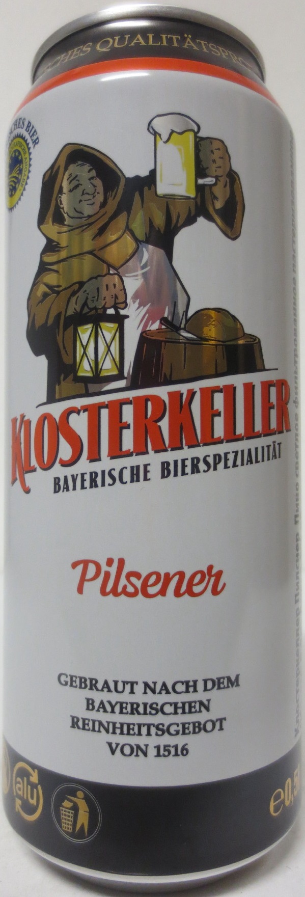 KLOSTERKELLER Pilsener (50cl) Nr.1 