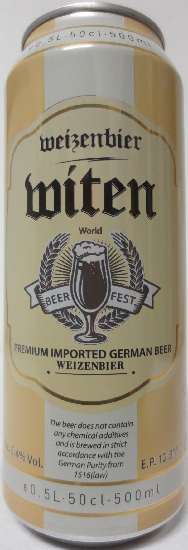 Witen WEIZENBIER (50cl) Nr.2
