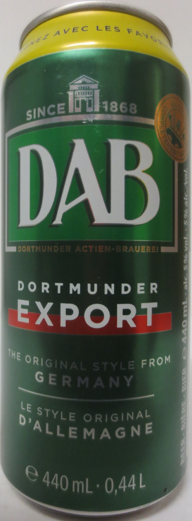 DAB DORTMUNDER EXPORT BVB 09 (44cl) Nr.1 