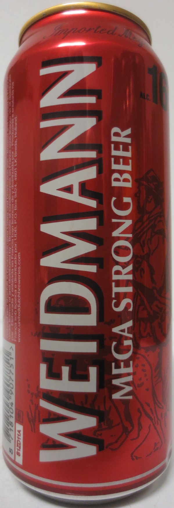 WEIDMANN MEGA STRONG BEER (50cl) 