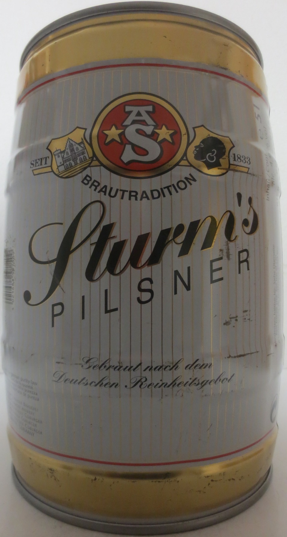 Sturm´s PILSNER (5L) Nr.1 