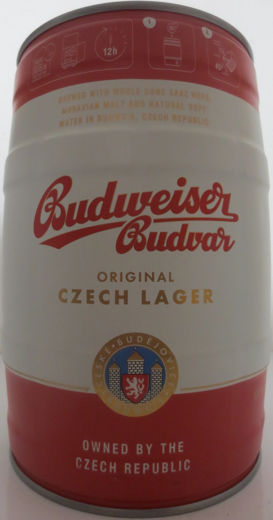 Budweiser Budvar ORIGINAL CZECH LAGER (5L) č.4