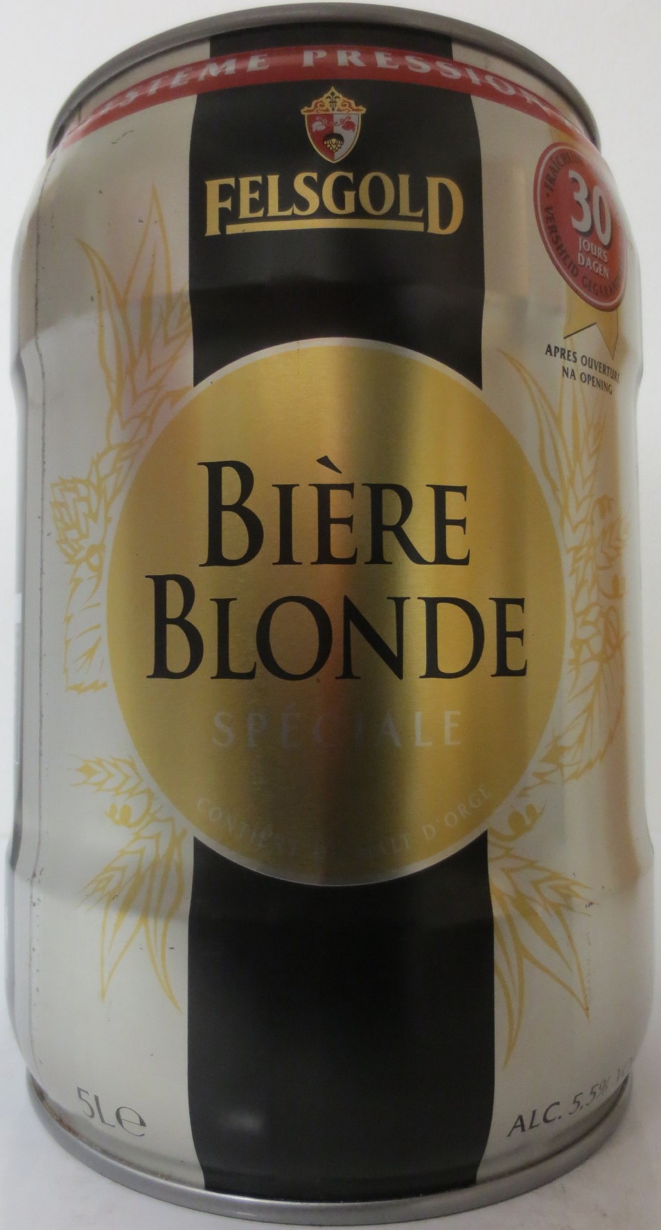 FELSGOLD BIĚRE BLONDE SPÉCIALE (5L) Nr.1 
