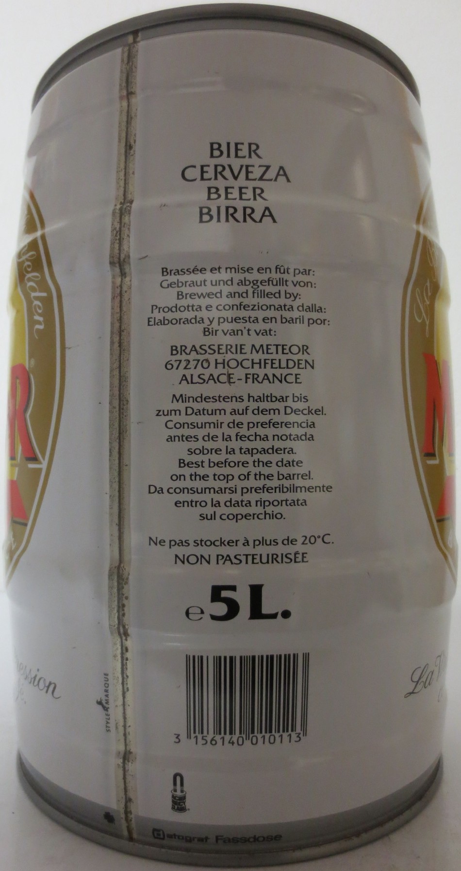 METEOR PRESSION BIERE D´ALSACE PILS (5L) Nr.2 