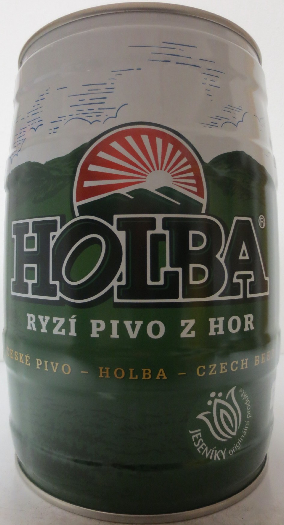 HOLBA RYZÍ PIVO Z HOR ČESKÉ PIVO - HOLBA - CZECH BEER (5L) č.1