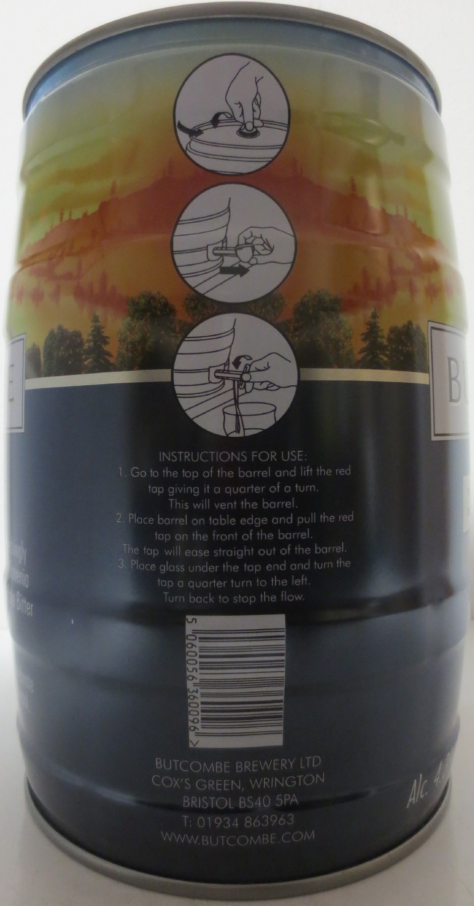 BUTCOME BREWERY BLOND CLASSIC PALE BITTER (5L) Nr.1