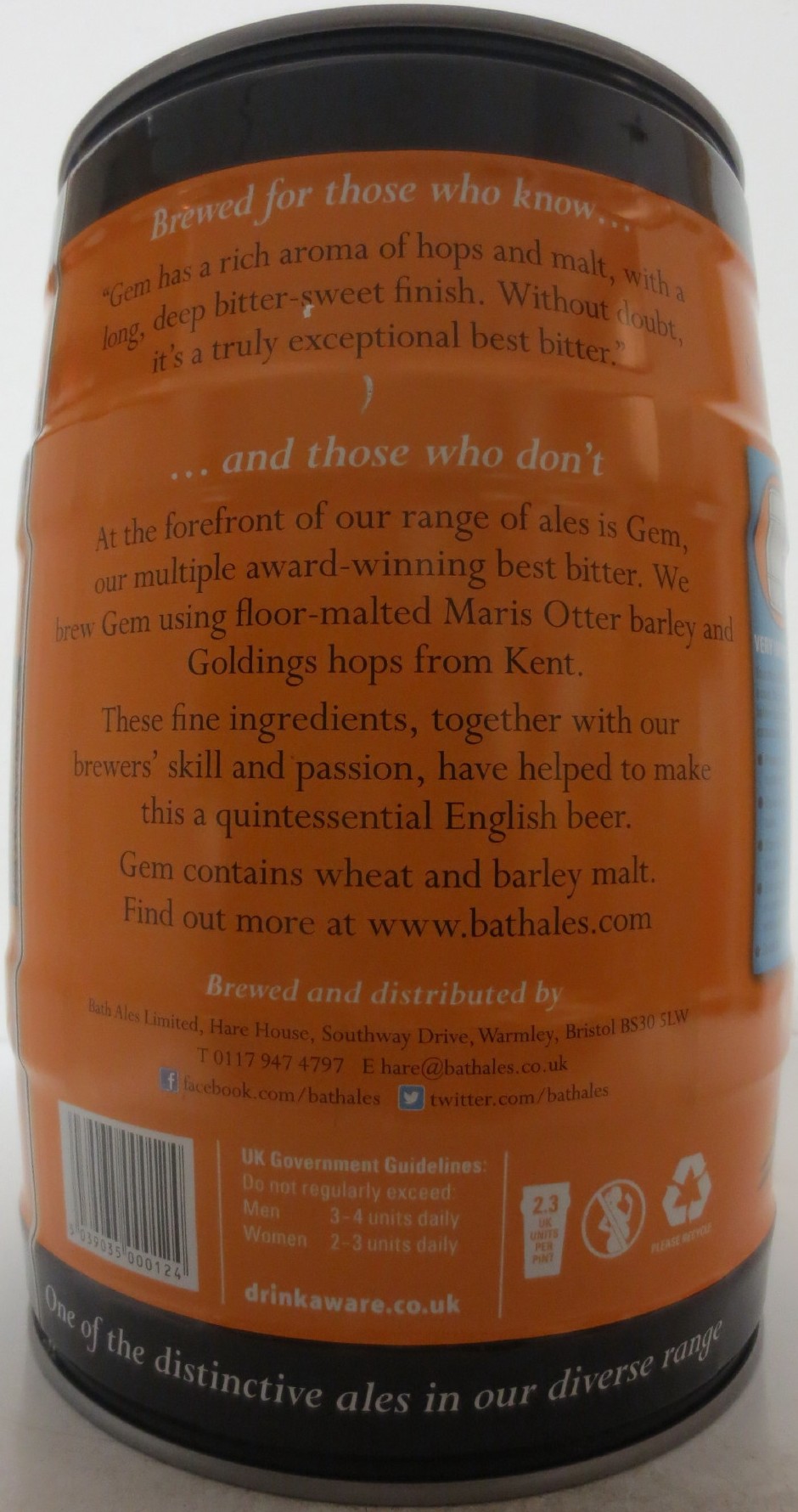 bath ales Gem MIKRO CASK (5L) Nr.2