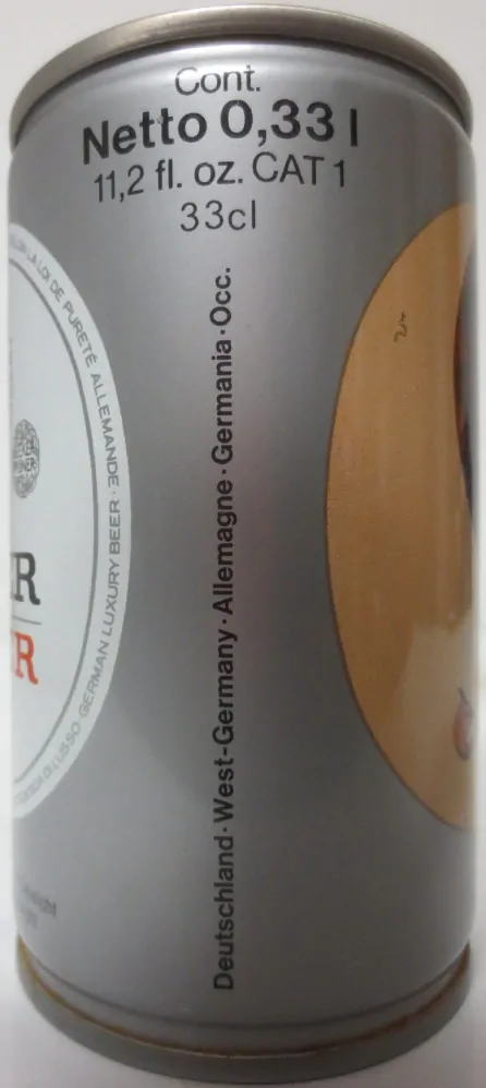 BECKERS PILSNER Aus der Serie Historische Ballone (CS) (33cl) (T/O)