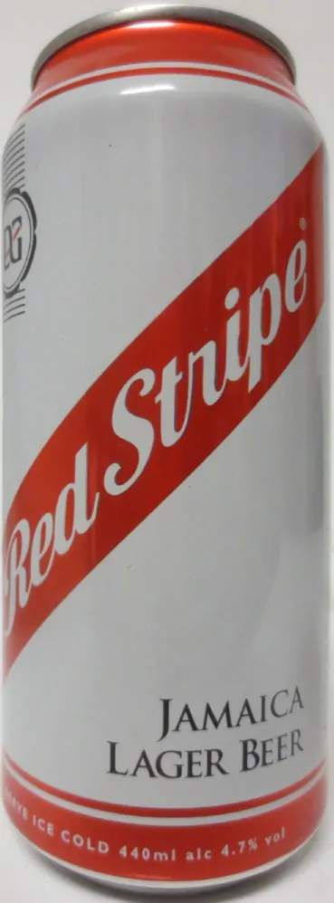 Red Stripe JAMAICA LAGER BEER (44cl) (B/O) Nr.1 