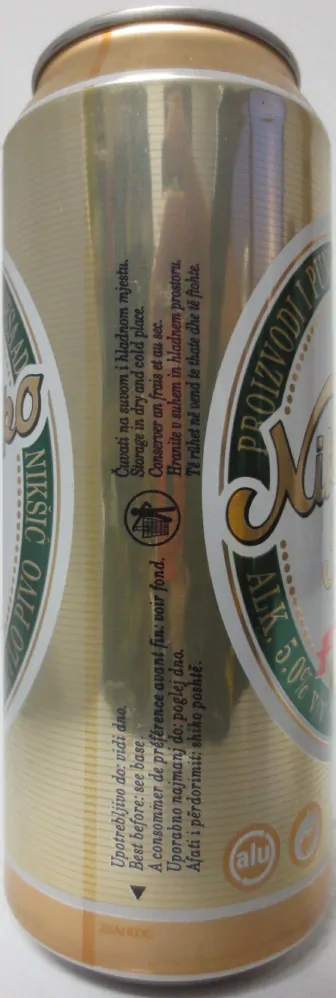 Nikšičko pivo ANNO 1896 from MONTENEGRO (50cl) (B/O) Nr.1