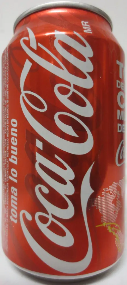 Coca-Cola TOUR DEL TROFEO COPA MUNDIAL DELA FIFA POR from MEXICO (35,5cl) (T/O) Nr.1 