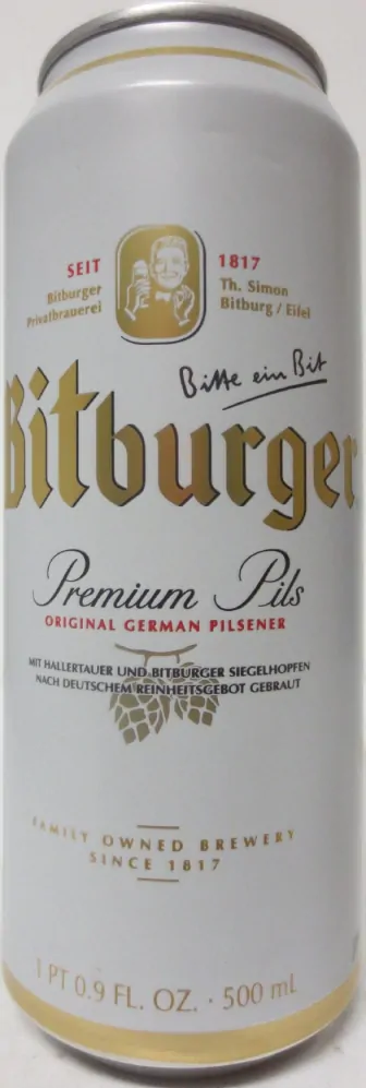 Bitburger Premium Pils (50cl) Nr.2 