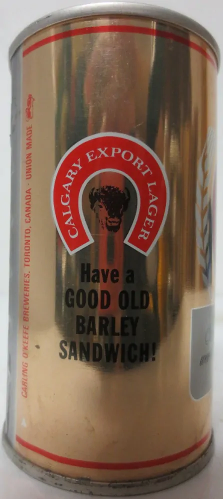 CALGARY EXPOR LAGER BEER (34,1cl) (B/O) (SS) Nr.1 