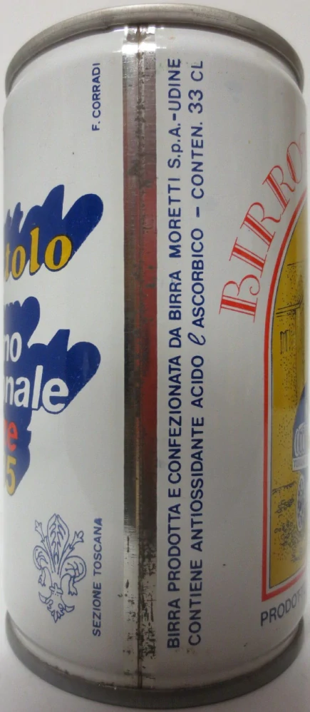 BIRROTECA DANILO Il Barattolo 5. raduno nazionale Firenze 19.5.85 (33cl) (T/O) (CS) 