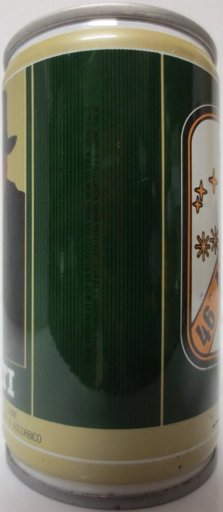 MORETTI bire furlane 46 AREOBRIGATA (33cl) (T/O) (CS) 