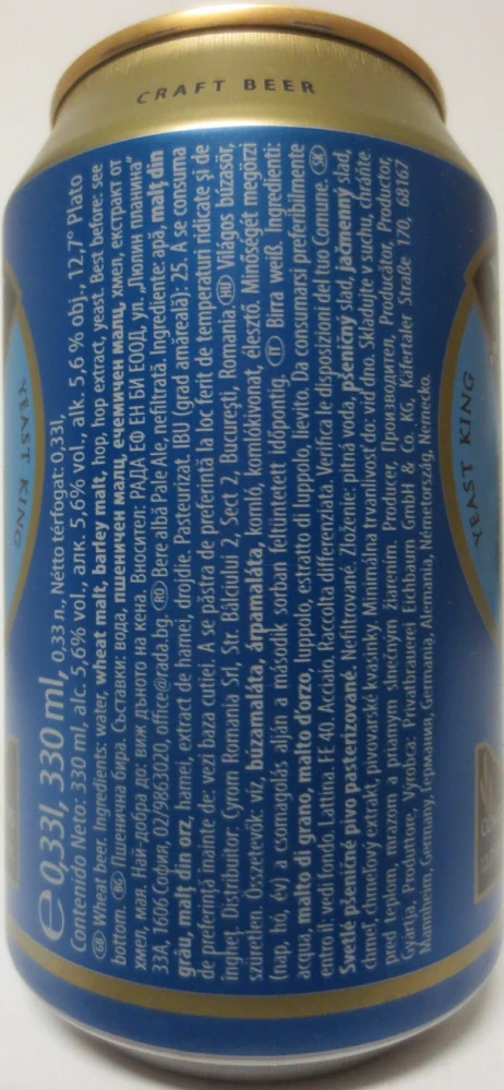 HOP RIEDER WHEAT PALE ALE (33cl) Nr.1 