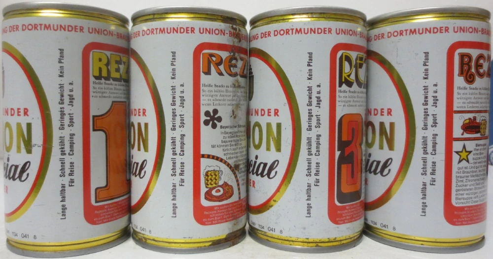 REZEPT set from GERMANY (CS) (4 cans) (35cl) 