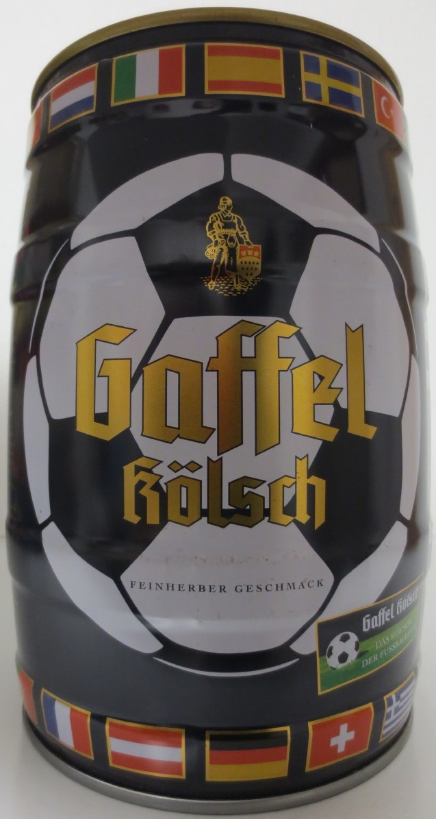 Gaffel kölsch football (year 2008) (5L) Nr.1
