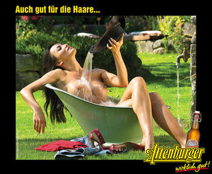 Altenburger girl in douche