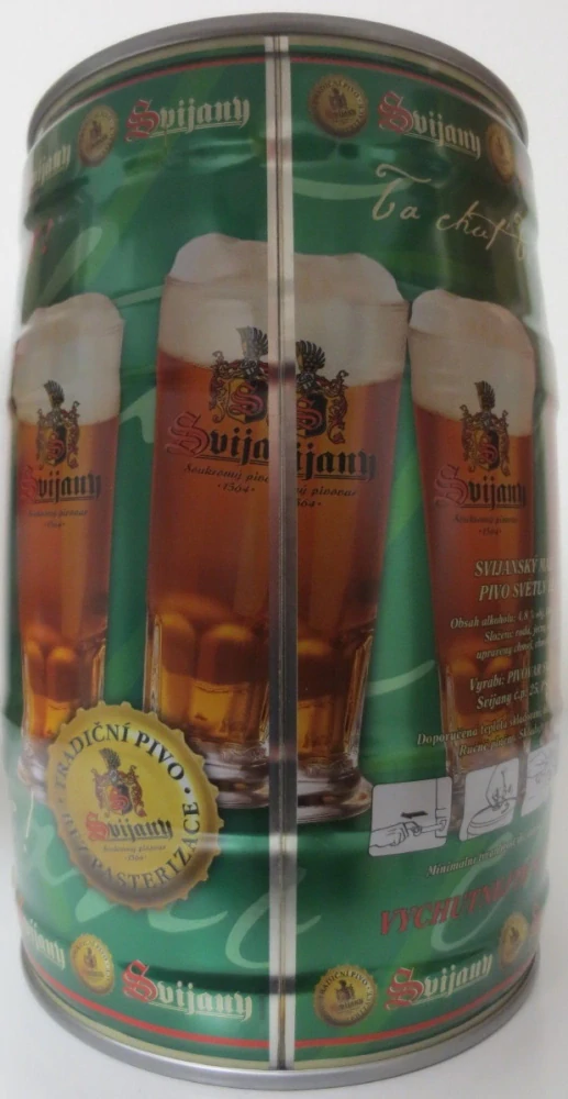 Svijany SVIJANSKÝ MÁZ Pivo světlý ležák 11% č.1