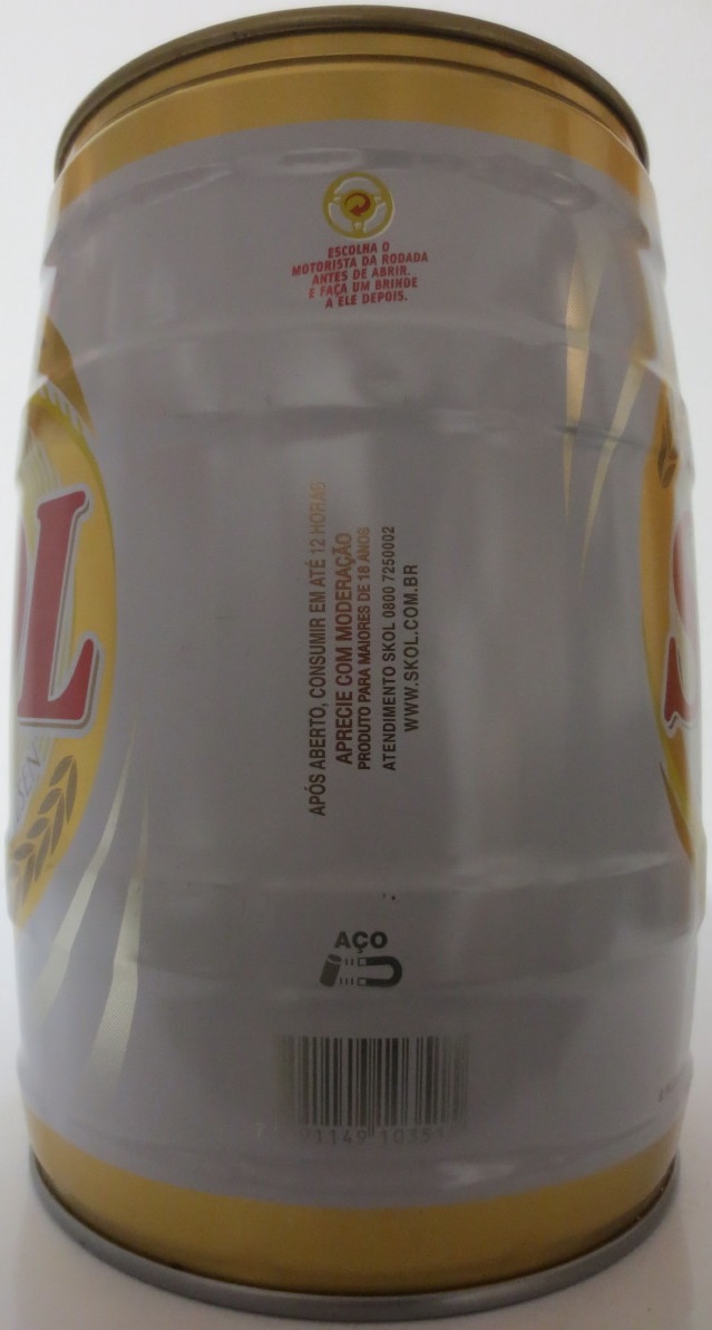 SKOL CERVEJA PILSEN 