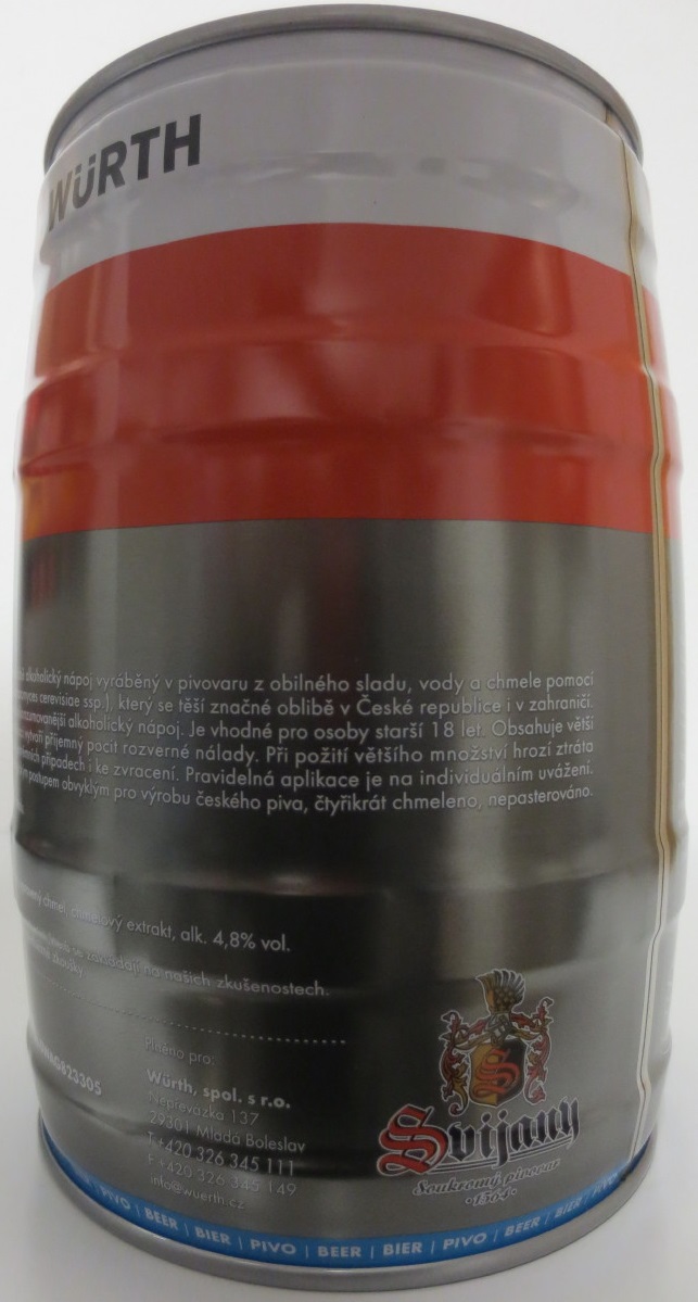 WÜRTH PIVO soudek 5 litrů