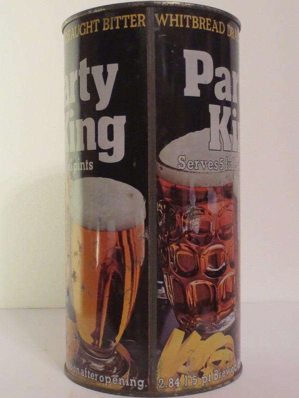 Party King Serves 5 full pints (284 cl)