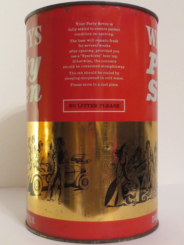 WATNEYS Party Seven DRAUGHT BITTER (386cl) 